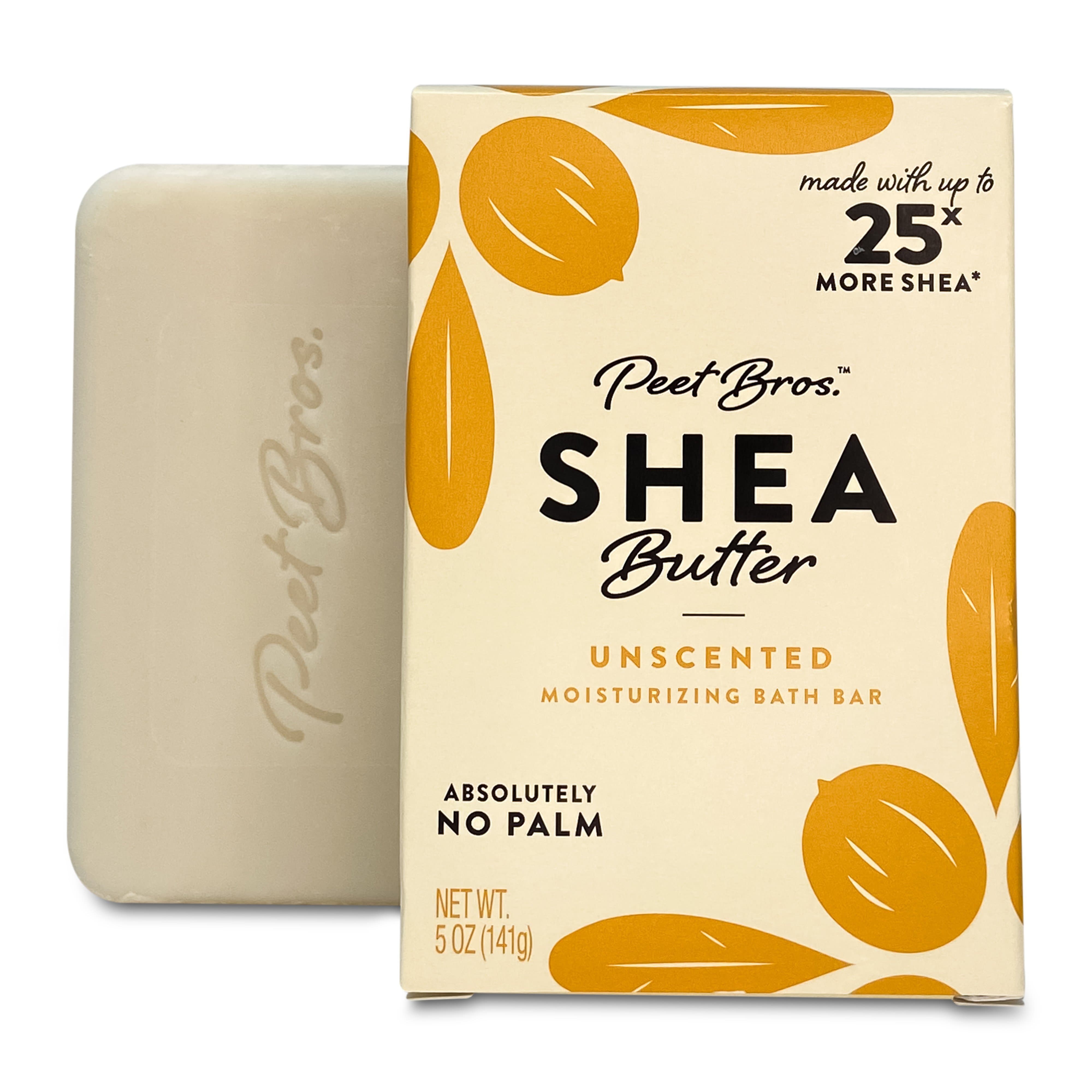 Shea Butter Bar Soap Unscented 